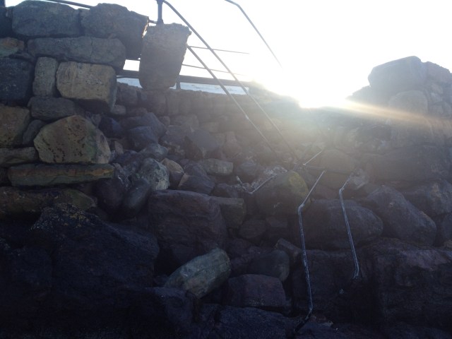 Hole in the Harbour Wall