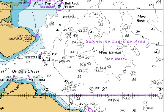 The Wee Bankie Area of the North Sea where Neart na Gaoithe Is Located