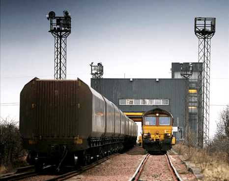 The Last Coal Trains at Cockenzie Coal-Handling Plant (© Phil Rider)