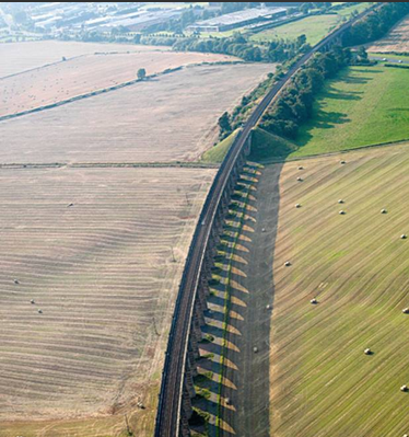 Almond Valley Rail Viaduct.: Symbol of West Lothian